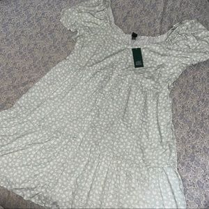 Wild Fable- Mint Green Floral Dress